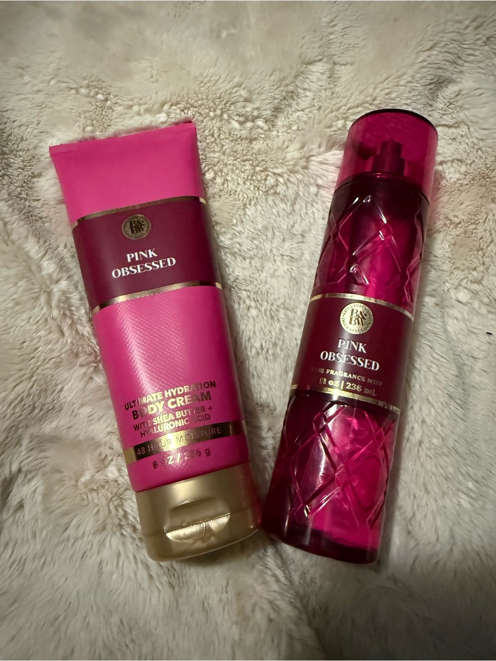 Pink Obsessed Body Cream & Fragrance Mist - Pink